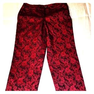 WHBM cropped ankle pants
